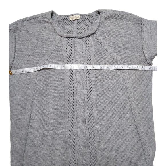 Hem & Thread Size M Gray Sweater - Picture 5 of 6